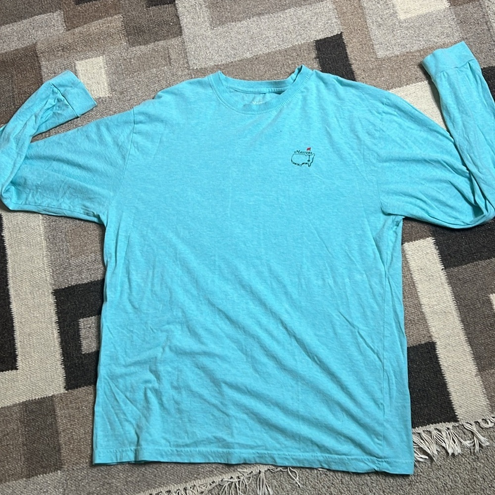 Masters Green 2022 Long-Sleeve T-Shirt in Sz XL - Picture 5 of 10